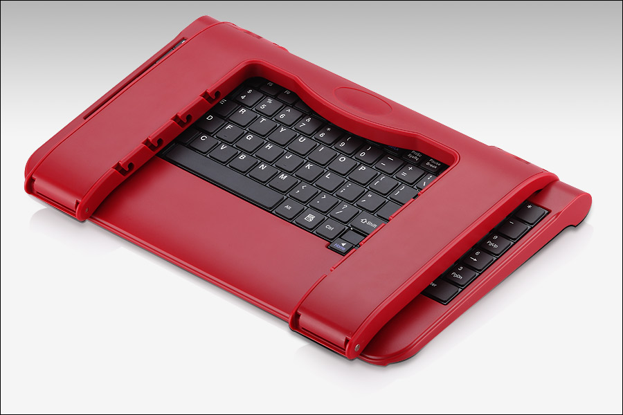 五川網絡拍攝的電腦散熱支架產品圖片折疊效果